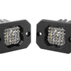 Diode Dynamics Stage Series C1 LED Pod Pro - White Flood Flush ABL (Pair)