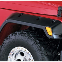 Bushwacker 97-06 Jeep TJ Pocket Style Flares 2pc - Black