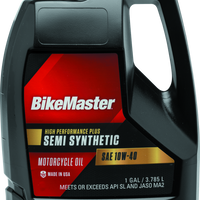 BikeMaster 10W40 Semi Synthetic Oil - Gallon