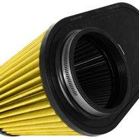 Airaid Universal Air Filter - Cone 4-1/2in FLG x 11-1/2x7in B x 9x4-1/2inTx 7-1/4in H - Synthaflow