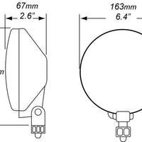 Hella 500 Series 12V/55W Halogen Driving Lamp Kit