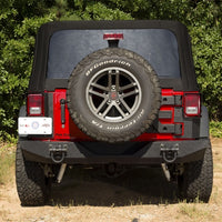 Rugged Ridge XHD Corner Guard Rear 07-18 Jeep Wrangler JK 2-Door