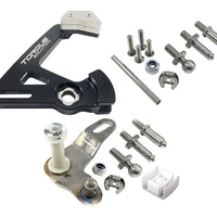 Torque Solution Short Shifter: Volkswagen MK5/MK6/MK7 / Audi MK2/MK3 (6 Speed) w/ Stainless Lever