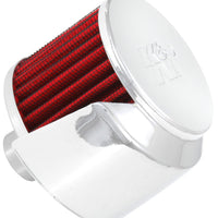 K&N 1.00in Flange ID x 3in OD x 2.5in Height Vent Filter