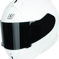 Speed Helmet and Strength SS900 Solid Speed Helmet Matte White - Medium