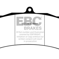 EBC Brakes Bluestuff Street and Track Day Brake Pads