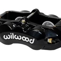 Wilwood Caliper-D8-4 Rear Black 1.38in Pistons 1.25in Disc