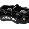 Wilwood Caliper-D8-4 Rear Black 1.38in Pistons 1.25in Disc