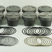 Mahle MS Piston Set SBC 310ci 3.766in Bore 3.480in Stroke 5.700in Rod .927 Pin -1cc 9.7 CR Set of 8