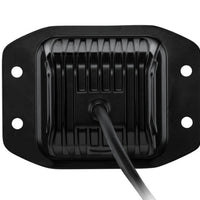 Hella Universal Black Magic 3.2in L.E.D. Cube Kit - Flood Beam (Flush Mount)