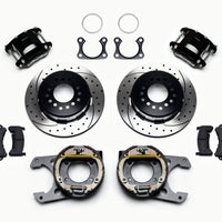 Wilwood D154 P/S Park Brake Kit Drilled Big Ford 2.36in Offset