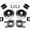 Wilwood D154 P/S Park Brake Kit Drilled Big Ford 2.36in Offset