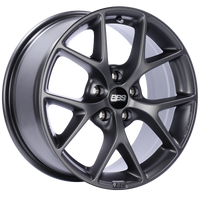 BBS SR 17x8 5x120 ET30 CB72.5 Satin Grey Wheel