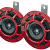 Hella Supertone Horn Kit 12V 300/500HZ Red (003399803 = 003399801)