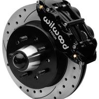 Wilwood Forged Narrow Superlite 6R Front Big Brake Kit 12.19in Drilled Rotors 88-98 C1500 - Black