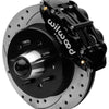 Wilwood Forged Narrow Superlite 6R Front Big Brake Kit 12.19in Drilled Rotors 88-98 C1500 - Black