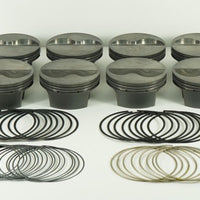 Mahle MS Piston Set SBC 361ci 4.050in Bore 3.5in Stroke 6.0in Rod .927 Pin -9cc 12.0 CR Set of 8