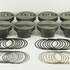 Mahle MS Piston Set Chevy SB 407ci 4.155in Bore 3.5/3.75 Stroke 6.125/6 Rod .927Pin -9cc 13.7CR