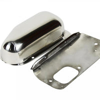 Kentrol 76-86 Jeep Wiper Motor Cover CJ - Polished Silver