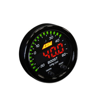 AEM X-Series Boost Pressure -30inHg 60psi Gauge Kit