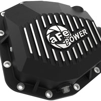 aFe Street Series Rear Differential Cover Black w/Machined Fins 20+ Jeep Gladiator JT (Dana M220)