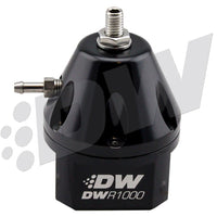 DeatschWerks DWR1000 Adjustable Fuel Pressure Regulator - Black