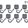 Diode Dynamics Stage Series RGBW LED Rock Light (8-pack)