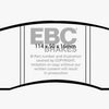 EBC 99-02 Noble M12 2.6 Twin Turbo Yellowstuff Rear Brake Pads