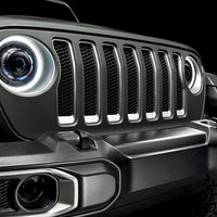 Oracle Jeep Wrangler JL Oculus Bi-LED Projector Headlights- Graphite Metallic - 5500K SEE WARRANTY