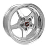 Race Star 92 Drag Star 15x7.00 5x4.75bc 3.50bs Direct Drill Polished Wheel