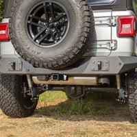 Rugged Ridge Spartan Rear Bumper Full Width 18-20 Jeep Wrangler JL