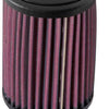 K&N Universal Rubber Filter 2.125in Flange ID 3.5in Base OD 3.5in Top OD 5in Height