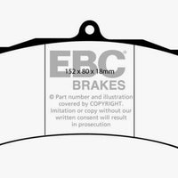 EBC Brakes Redstuff Ceramic Brake Pads