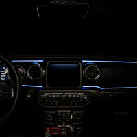 ORACLE Lighting Jeep Wrangler JL / Gladiator JT ColorSHIFT Fiber Optic LED Interior Kit SEE WARRANTY