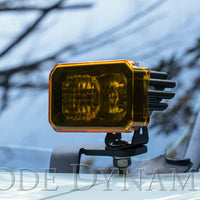 Diode Dynamics Stage Series 2 In LED Pod Cover - Yellow Each