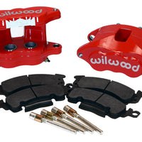 Wilwood D52 Rear Caliper Kit - Red 1.25 / 1.25in Piston 1.04in Rotor