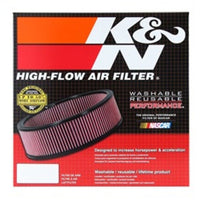 K&N Universal Custom Air Filter - Oval Shape 11.5in Outer Length / 8.125in Outer Width / 4in Height