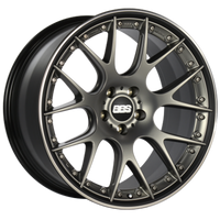 BBS CH-RII 21x10 5x120 ET38 Satin Platinum Center Black Lip SS Rim Prot Wheel PFS Req w/MS Etching