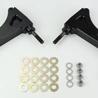 Wilwood Brackets (2) - w/Mounting Kit - SL4R - P-Brake Kit 13in Rotor