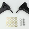 Wilwood Brackets (2) - w/Mounting Kit - SL4R - P-Brake Kit 13in Rotor