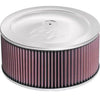 K&N Custom Round Filter 5-1/8in FLG / 11in Dia / 6-1/4in H