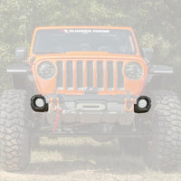 Rugged Ridge Jeep 19-22 Wrangler JL/20-22 Gladiator Venator Front Bumper Stubby Ends - Black