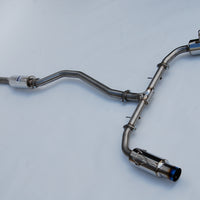 Invidia 2022+ Honda Civic Si (1.5T) 70mm N1 Cat Back Exhaust - Burnt TI Tips