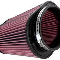 K&N Universal Clamp-On Air Filter 7in x 5-3/16in Flange 10in x 6-1/4in B 6-3/4in x 4-1/2in T 8in H