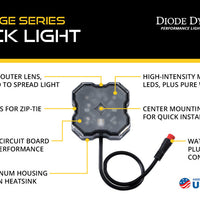 Diode Dynamics Stage Series RGBW LED Rock Light (Add-on 2-pack)