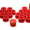 Energy Suspension Control Arm Bushings - Rear - Red