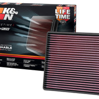 K&N 12 Isuzu D-Max 2.5L L4 DSL Replacement Air FIlter