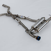 Invidia 2022+ Nissan Z 70mm Gemini Cat Back Exhaust - Rolled TI Tips