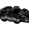 Wilwood Caliper-Aero4-L/H - Black 1.88/1.62in Pistons 1.25in Disc