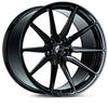 Vossen HF-3 20x9.5 / 5x115 / ET17 / Deep Face / 71.5 - Gloss Black Wheel